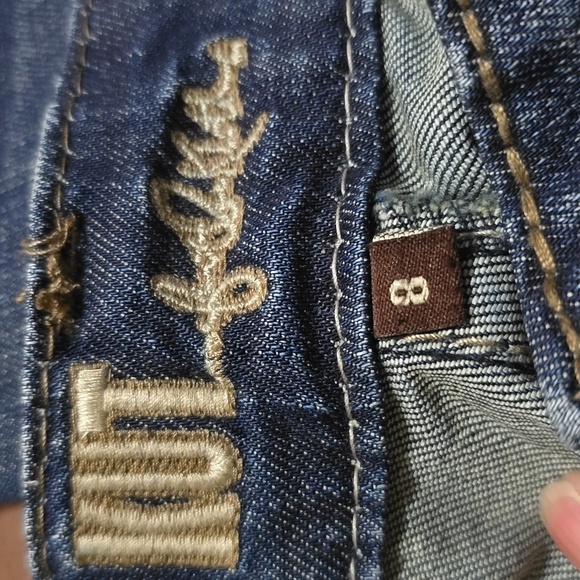 Kut FroM The Cloth So Low Boot Cut  Denim Jeans Size 8 - Picture 10 of 13